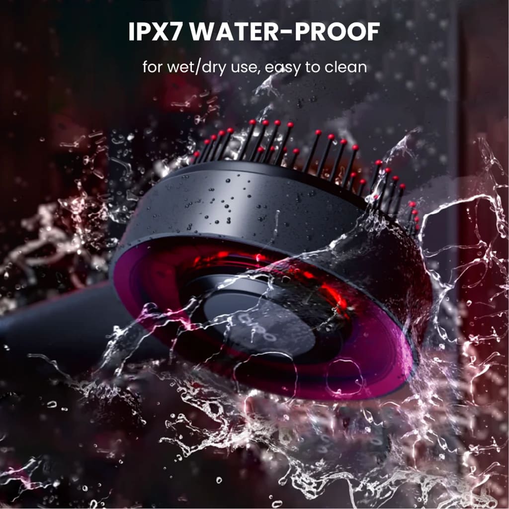 Breo Scalp3 Scalp Massaging Brush Hair Massager Comb with IPX7 Waterproof