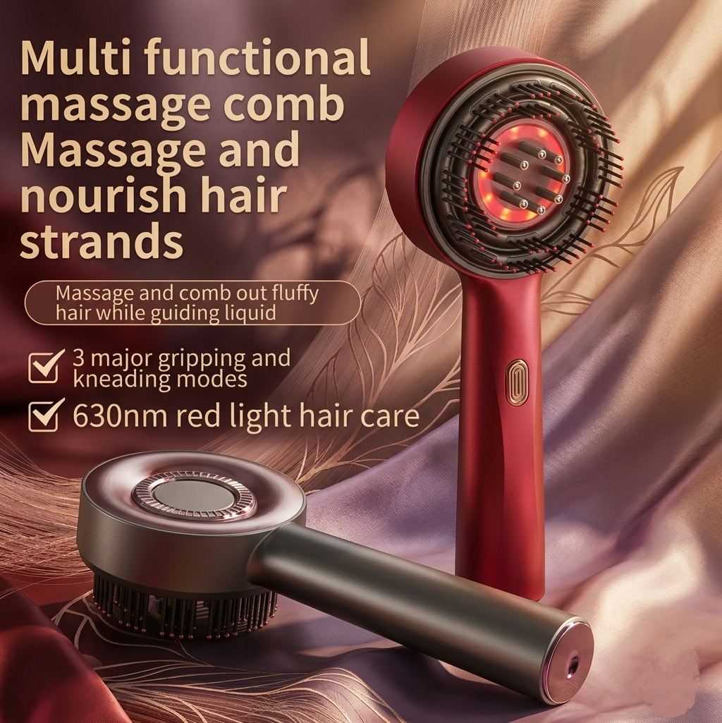 Zinvora™ Scalp3 Pro – IPX7 Electric Scalp Massager