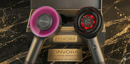 Zinvora™ Scalp3 Pro – IPX7 Waterproof Electric Scalp Massager